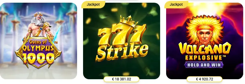 Jackpots, bonussen en BETFIRST BE
